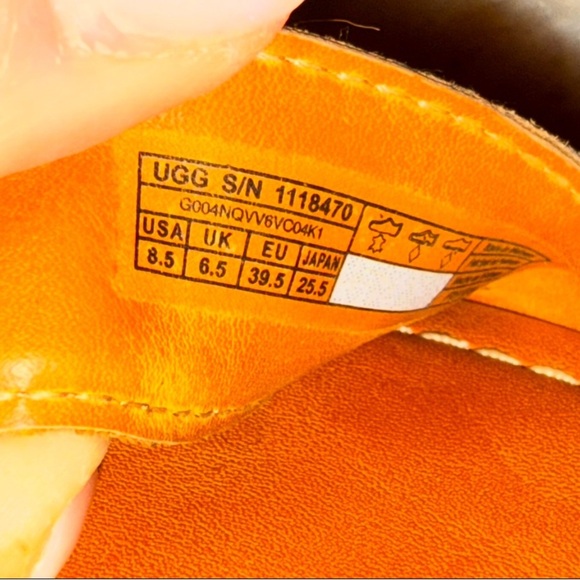 Women’s UGG Rynell leopard leather sandal. Size 8.5 - Picture 10 of 10